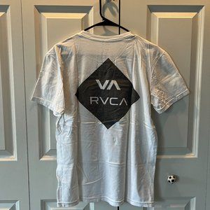 RVCA White Diamond Shirt M